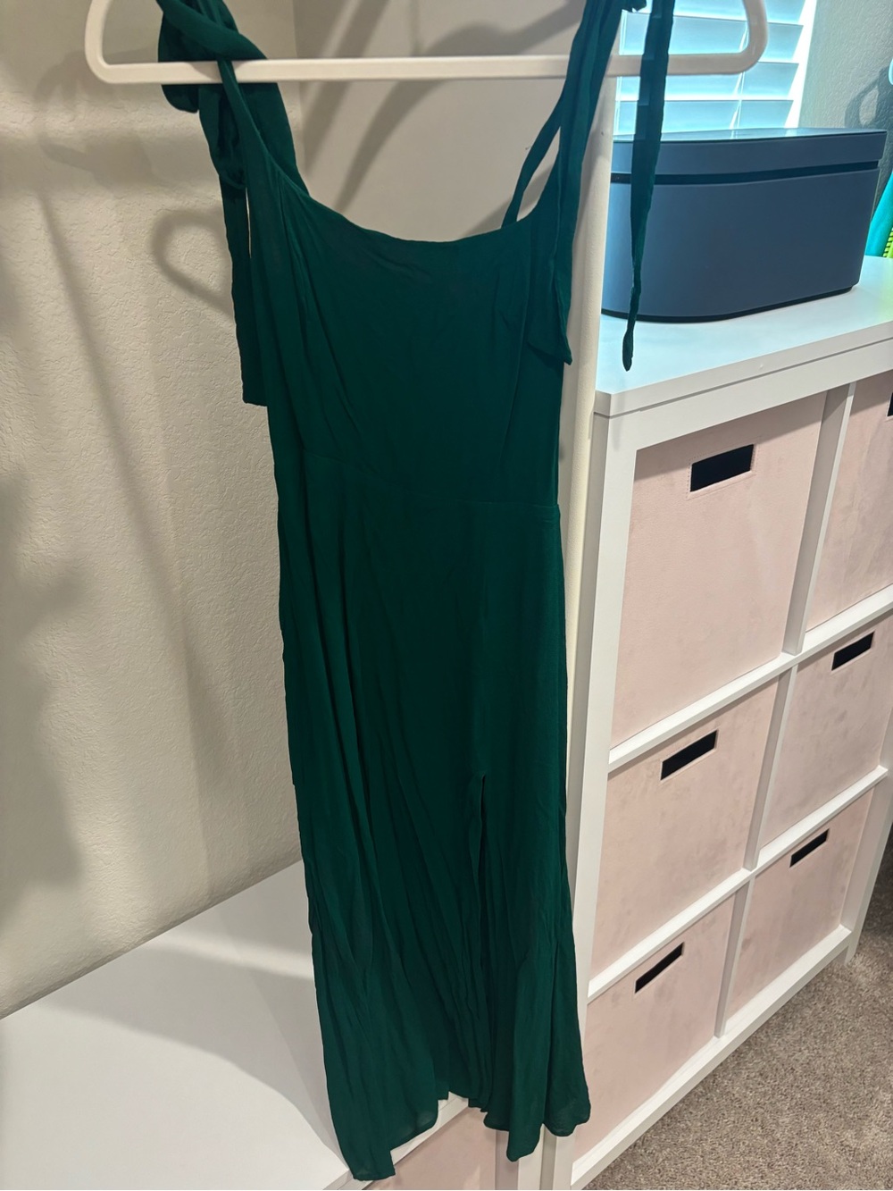 Reformation Twilight Dress in Emerald - Size 2